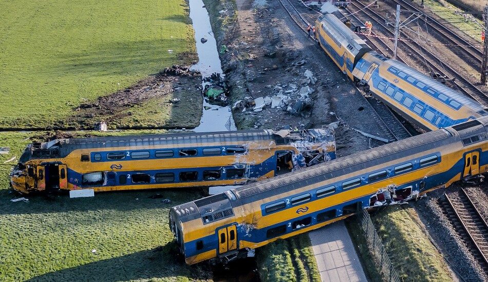 Treinongeluk Voorschoten