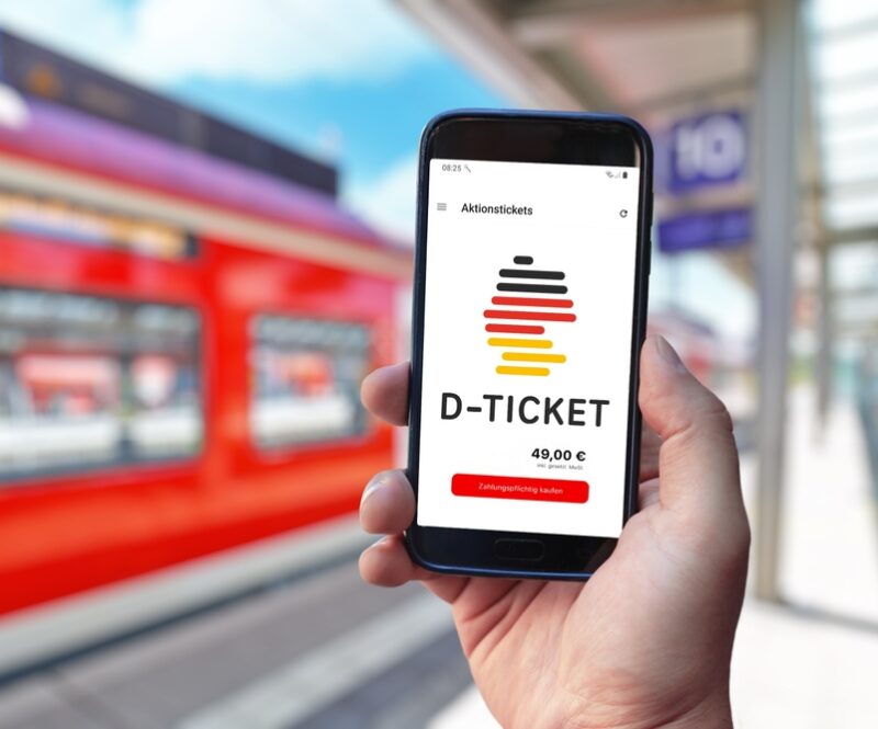 Met goedkoop Deutschlandticket reis je door heel Duitsland, óók vanaf Nederland