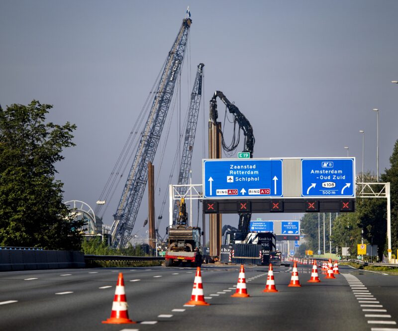 In 2024 de weg op? Dan sta je mogelijk op deze plekken met de auto stil door wegwerkzaamheden