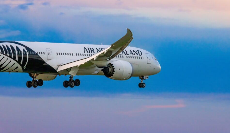 Air New Zealand staat bovenaan in de top 25 van de veiligste luchtvaartmaatschappijen.