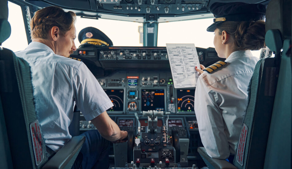 Een toestel met nog 2 piloten in plaats van 1 piloot.