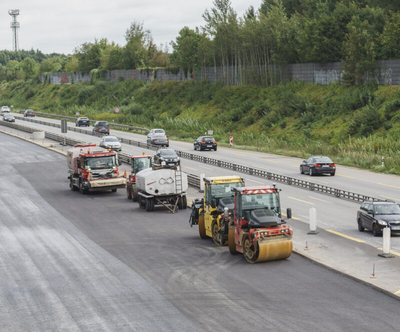 Let op: er zijn speciale regels voor het rijden bij wegwerkzaamheden (Baustellen) in Duitsland