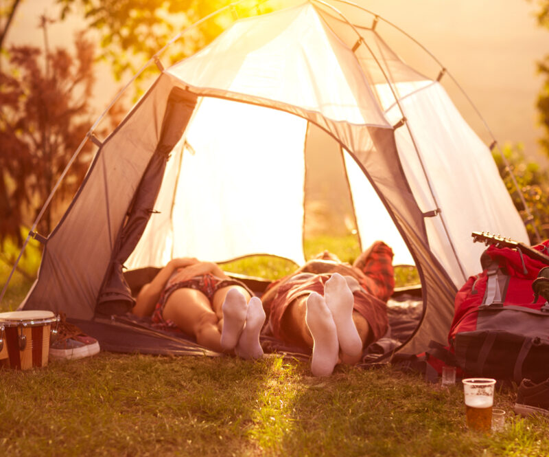 Zo doorsta je plaknachten op de camping